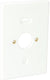 Enzo montageplaat 2-voudig wit 4050720