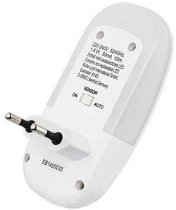 Enzo mueller led nachtlamp met schemerschakelaar en sensor 0,3w 1500k 5652130