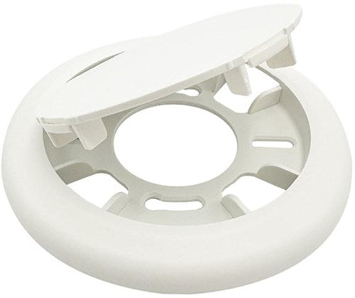 Afbeelding laden in galerijviewer, Enzo plafondplaat rond | wit 125mm klikbaar - 4214085

