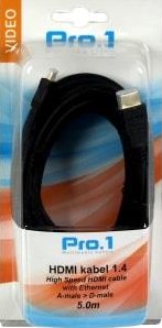 Afbeelding laden in galerijviewer, Enzo pro-1 hdmi kabel a naar d micro 5 meter 1.4 - 9285030
