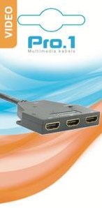 Afbeelding laden in galerijviewer, Enzo pro-1 hdmi switch 3-weg, 1.4a versie support 3d (voor 3 apparaten) - 9284084
