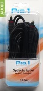 Afbeelding laden in galerijviewer, Enzo pro-1 optisch 2x toslink 10 meter - 9260700
