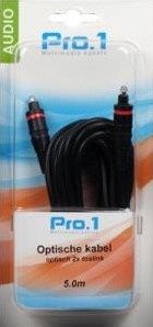 Afbeelding laden in galerijviewer, Enzo pro-1 optisch 2x toslink 5 meter - 9260600
