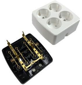 Afbeelding laden in galerijviewer, Enzo pro-1 scart adapter multiblok met schakelaar 9241300
