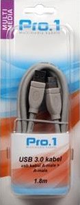 Afbeelding laden in galerijviewer, Enzo pro-1 usb 3.0 a male naar a male 1.8 meter - 9280240
