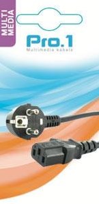 Afbeelding laden in galerijviewer, Enzo pro-1 voedingskabel 230 volt voor computer 1,5 meter - 9278500
