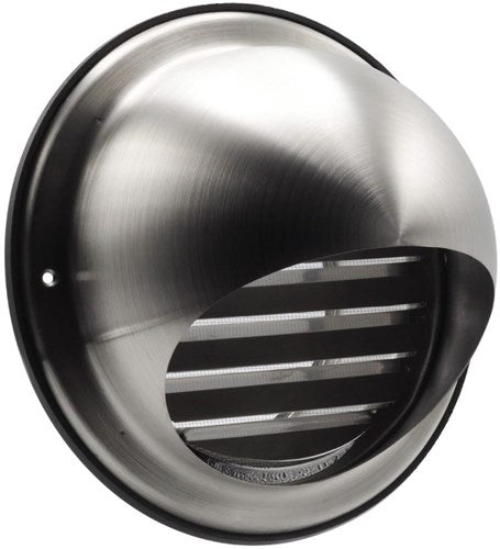 Enzo rvs buitenrooster 125mm design model bol - 1400455