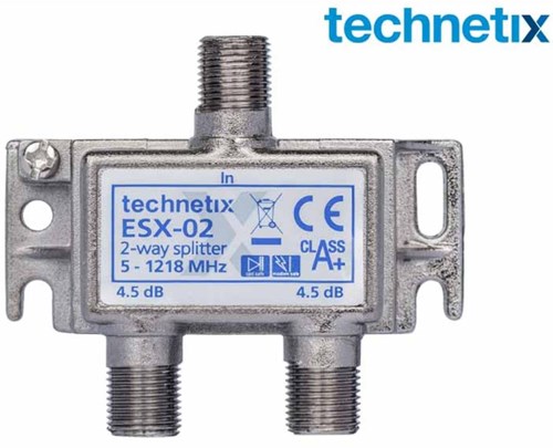 Load image into Gallery viewer, Enzo technetics esx-02 - tweeweg verdeler f-connector - 2074030

