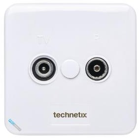 Enzo technetics tras-2000 - einddoos radio tv inbouw opbouw - 2074025