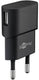 Enzo usb thuislader 2xusb 2a zwart 9550100