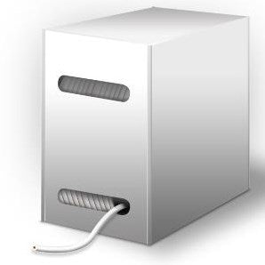 Load image into Gallery viewer, Enzo utp cat6 box 305m grijs soepel - 1381534
