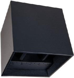Enzo wandlamp 6w | led | aluminium | vierkant | zwart | 2700k - 5082010