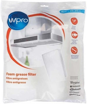 Enzo wpro afzuigkap vetfilter 47x97 cm 100g m2 8203030