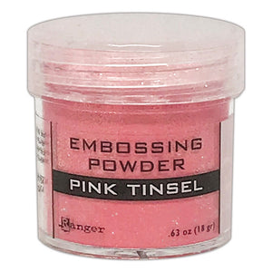Ranger ink ranger • embossing poeder pink tinsel