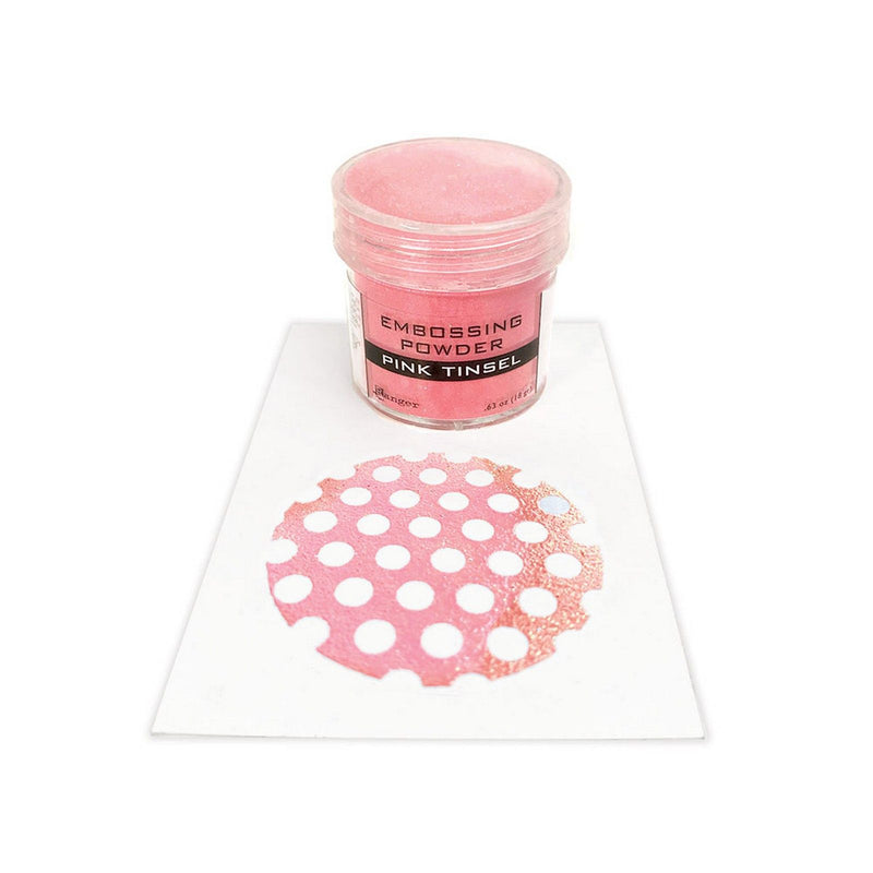 Load image into Gallery viewer, Ranger ink ranger • embossing poeder pink tinsel
