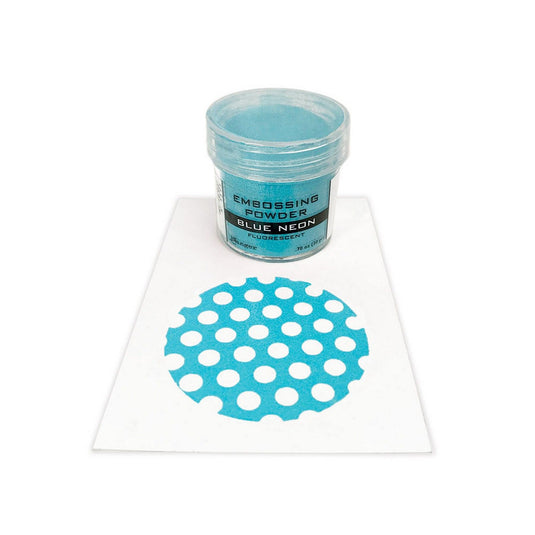 Ranger ink ranger • embossing poeder blue neon