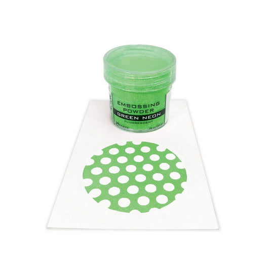 Ranger ink ranger • embossing poeder green neon