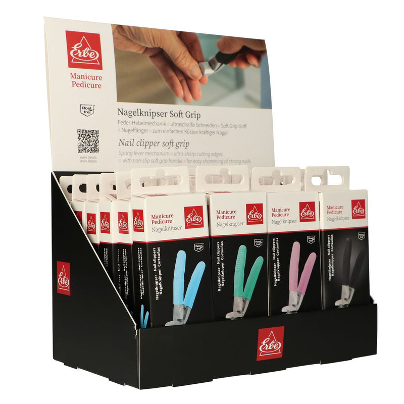 Load image into Gallery viewer, Erbe solingen nagelknipper soft grip display (erbe2916)
