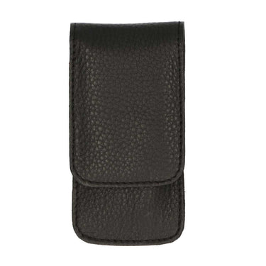 Erbe solingen 3-delige manicure etui met drukknoopsluiting zwart (erbe9018)