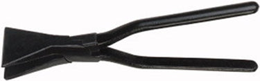 Erdi buigtang | lengte 270 mm | opgelegd 45graden gebogen | poedergecoat | 1 stuk - d341-60 - d341-60