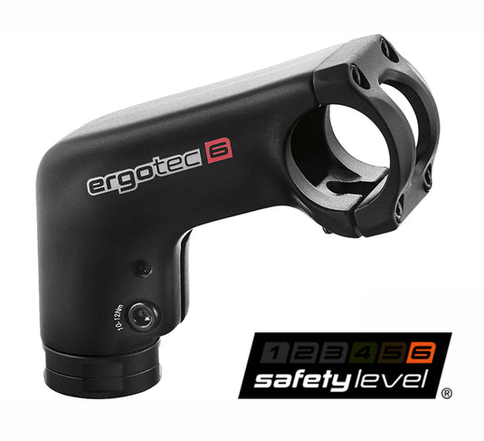 Ergotec stuurpen Ahead Barracuda i 31.8 90 zwart