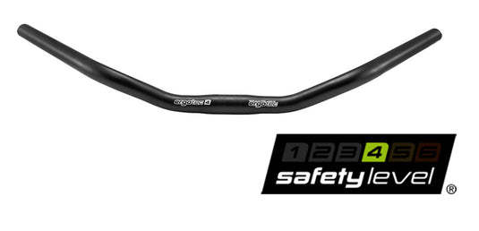 Ergotec Stuur Cruiser ø25.4mm x 635mm 41mm rise zwart