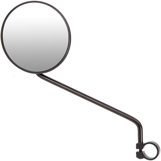 Ergotec Spiegel M-55L lange Arm 105mm staal zwart gezandstraald