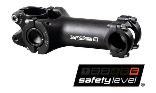 Ergotec Stuurpen Swell 2 ahead verstelbaar ø28,6 100 25,4 mm zwart