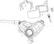 Sram achterrem s900 aero tijdrit 1900mm geen schijf adapter