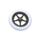 Tyre esla complete rear wheel 12 solid