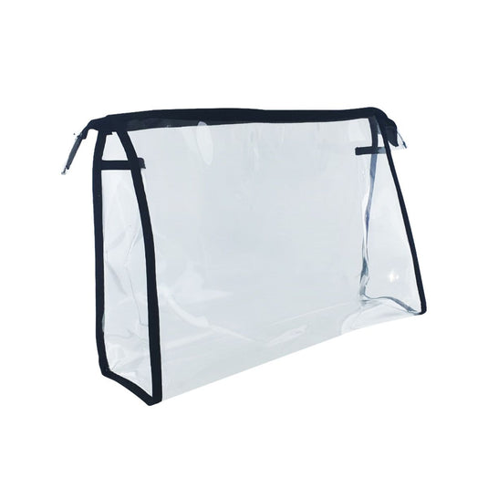 Voorkappers opberg etui transparant klein met rits