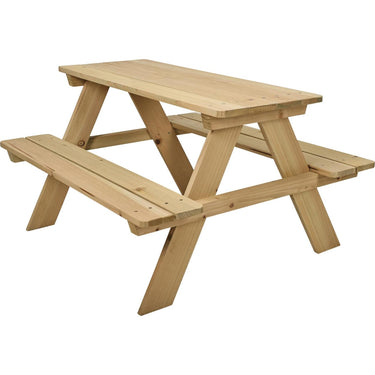 Pro garden picknicktafel voor kinderen hout 89x79x50