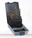 Euroboor tds.100 spiraalborenset ø 1 -10 mm, oplopend per 0,5 mm - tds.100