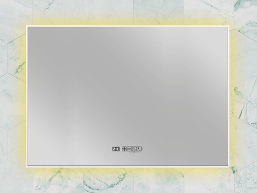 Afbeelding laden in galerijviewer, Eurom sani mirror led wifi 600 white - 350722
