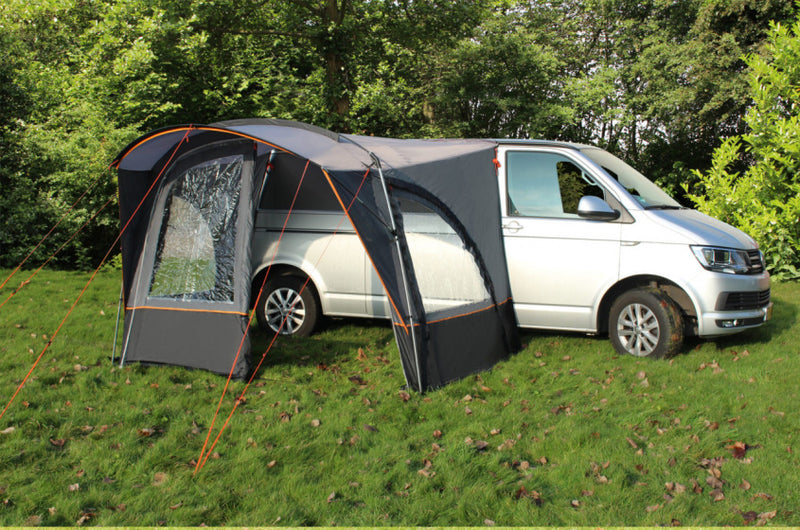 Load image into Gallery viewer, Eurotrail Bustent Pisa 270 x 200 cm polyester grijs
