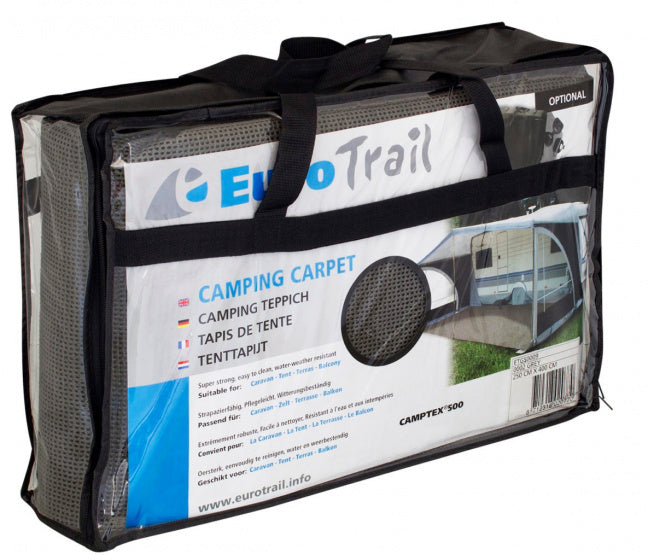 Load image into Gallery viewer, Eurotrail Tenttapijt 300x500 cm nylon foam groen
