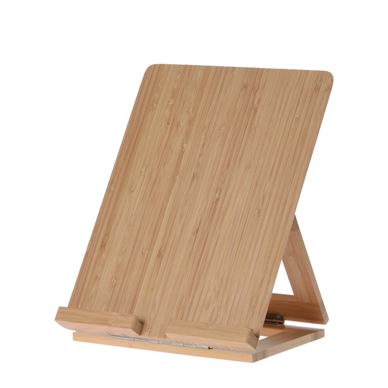 Afbeelding laden in galerijviewer, Excellent houseware tablethouder bamboe 26,5x20cm
