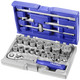 Expert by facom doppen en hulpstukken 1 2 | metrische maten | 22-delig | in koffer | e032900 - e032900