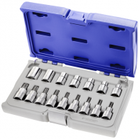 Expert by facom doppen en torx® schroevendraaierdoppenset 1 2 | 16-delig | in koffer | e032907 - e032907