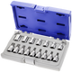 Expert by facom doppen en torx® schroevendraaierdoppenset 1 2 | 16-delig | in koffer | e032907 - e032907