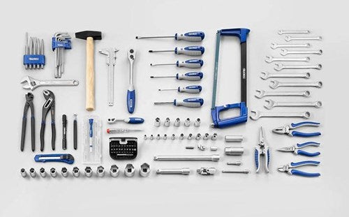 Expert by facom gevulde gereedschapskoffer onderhoud met 145-delig assortiment gereedschappen - e220109