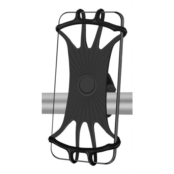 Load image into Gallery viewer, Edge telefoonhouder ez fit - 360° - siliconen - zwart
