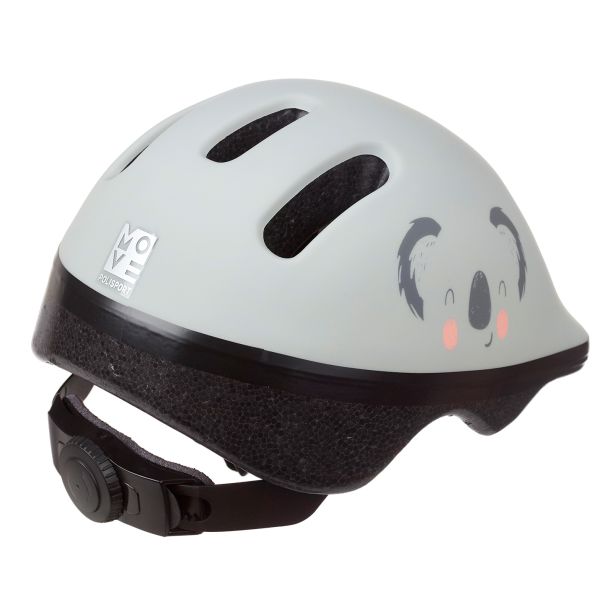 Load image into Gallery viewer, Pol Baby helm koala xxs 44-48 cm grijs
