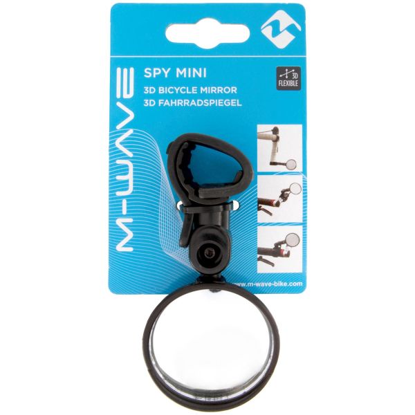 Load image into Gallery viewer, M-wave fietsspiegel spy mini kort

