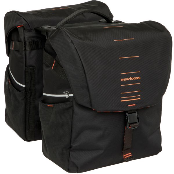 Load image into Gallery viewer, Newlooxs tas new looxs vigo dubbel | zwart oranje | rt 2.0 | 40l
