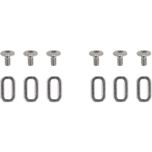 Trivio - schoenplaatjes look keo 7° anti-slip rood