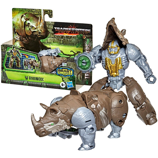 Hasbro Transformers Rise of the Beasts Battle Changers Actiefiguur Rhinox