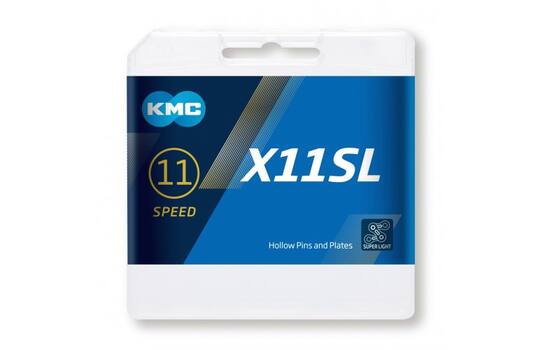 Afbeelding laden in galerijviewer, KMC Fietsketting X11SL Ti-N goud zwart
