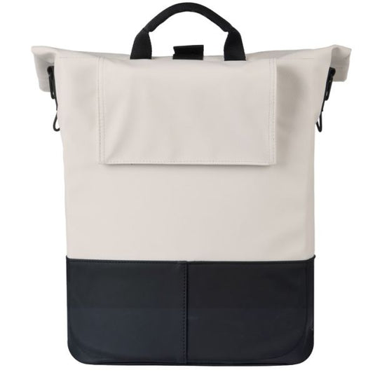 Basil b.v. tas basil cove shopper wit zwart | mik hooks | 16l
