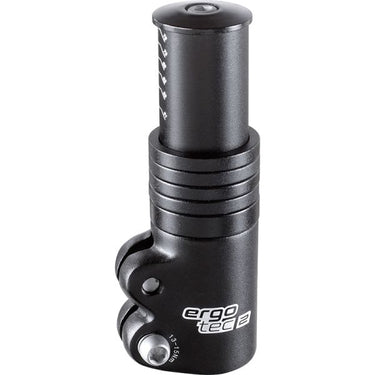 Ergotec stuurpen verlenger ahead 3 - 1-1 8 al6061 t6 - zwart